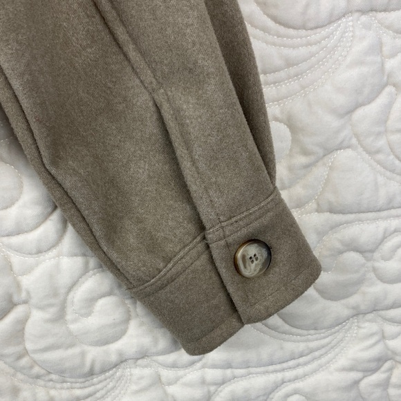 Lily Morgan Tan Button-Up Blazer Size Medium - Picture 2 of 8